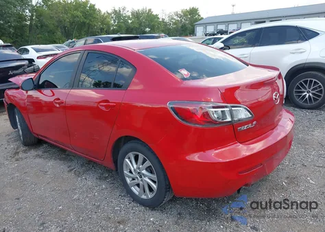 2013 Mazda Mazda3 I Touring z USA, uszkodzony, nr VIN JM1BL1V74D1817810